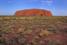 Sonnenuntergang am Ayers Rock